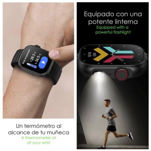 Dam Electronics ZW39 Bluetooth 2,01'' Display Touch IP67 Pulsossimetro SpO2