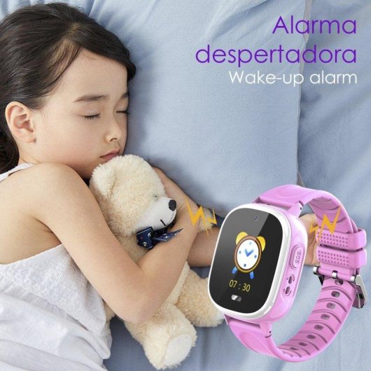 Dam Electronics Smartwatch TD31 GPS WiFi 1,3'' IPS Schwarz Kinder SOS Tracker