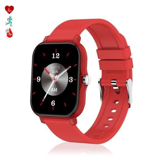 Dam Electronics Smartwatch H30 Bluetooth 1,75'' Touch Nero IP67 Pulsossimetro SpO2