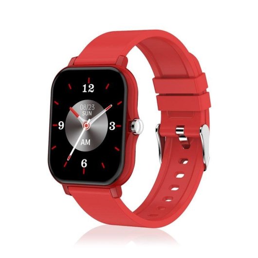 Dam Electronics Smartwatch H30 Bluetooth 1,75'' Touch Nero IP67 Pulsossimetro SpO2