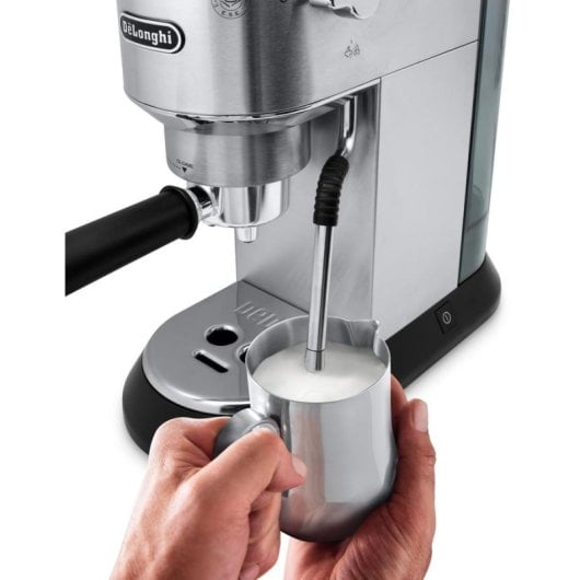 Cafetière expresso DeLonghi EC885.M 1 L 15 Bars avec mousseur et chauffe-tasses