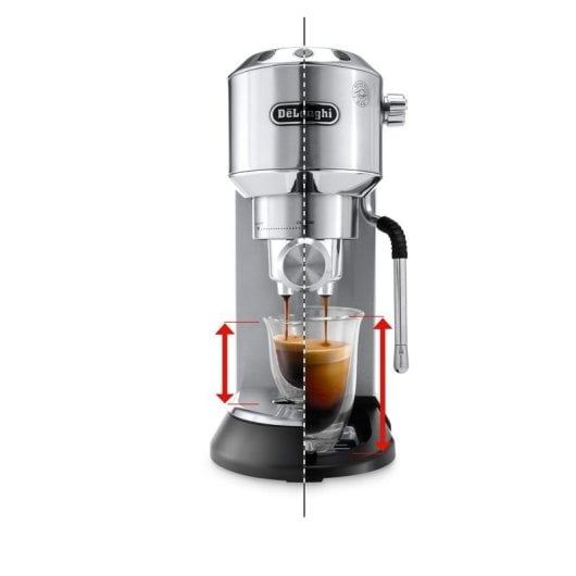 Cafetière expresso DeLonghi EC885.M 1 L 15 Bars avec mousseur et chauffe-tasses