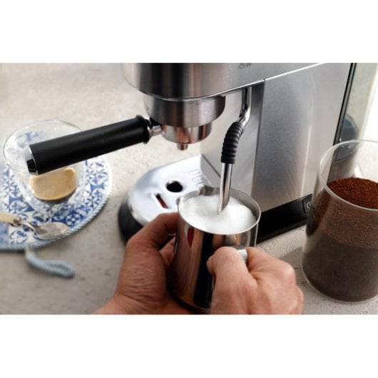 Cafetière expresso DeLonghi EC885.M 1 L 15 Bars avec mousseur et chauffe-tasses