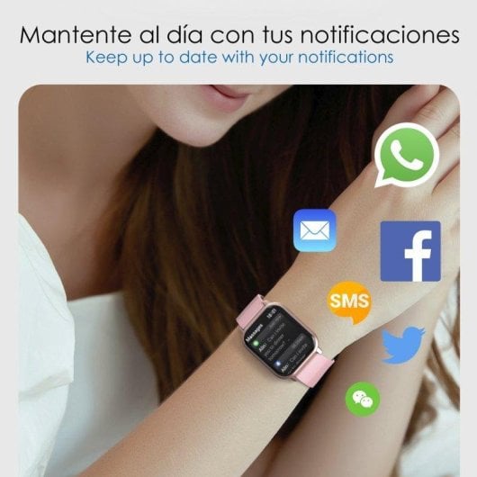 Dam Electronics Smartwatch ZW32 Bluetooth 1,85'' TFT Nero Multisport IP68