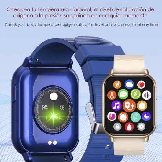 Dam Electronics Smartwatch ZW32 Bluetooth 1,85'' TFT Nero Multisport IP68