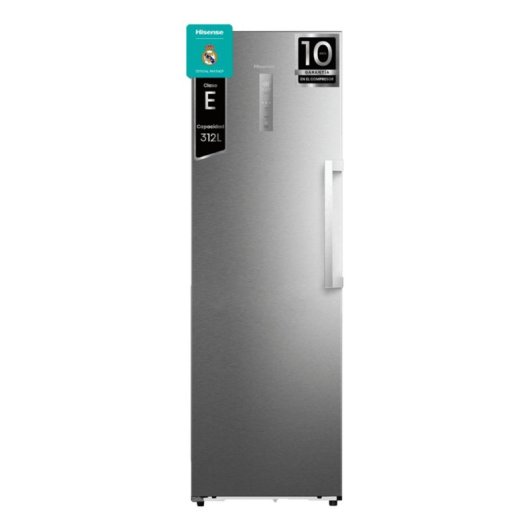 Congelador Hisense FT3K310SAIE1 312 L Eficiencia E Acero Inoxidable