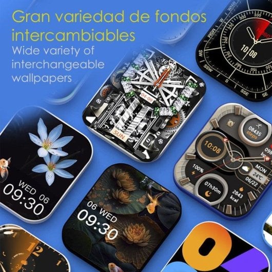Dam Electronics Smartwatch Z87 Ultra Bluetooth AMOLED 2,1 pollici IP68 Triplo Cinturino