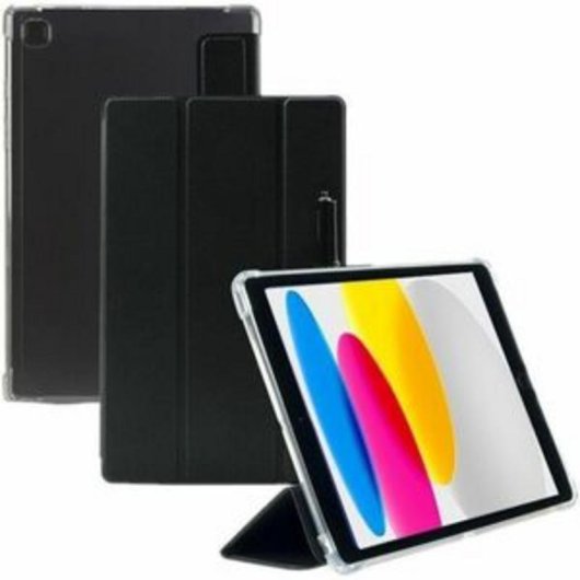 Cover Folio Mobilis Edge per iPad 10.9" 10th gen Nera/Trasparente