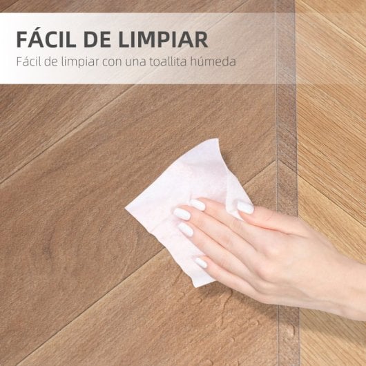 Homcom Conjunto De Oficina Incluye 1 Silla De Oficina Y 1 Alfombra Protectora