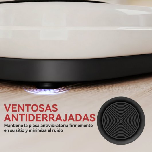 Sportnow Plataforma Vibratoria Con Mando A Distancia Pantalla Led 50 Velocidades