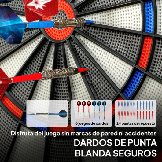 Sportnow Diana Electrónica Con 34 Juegos Y 2235 Programas 60,5x45,5x3,6 Cm