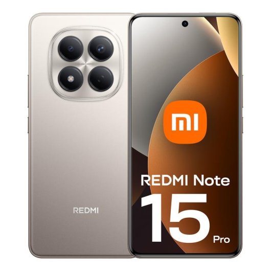 Xiaomi REDMI Note 15 Pro 5G 8GB 6,83" 512GB Titanio Dual SIM