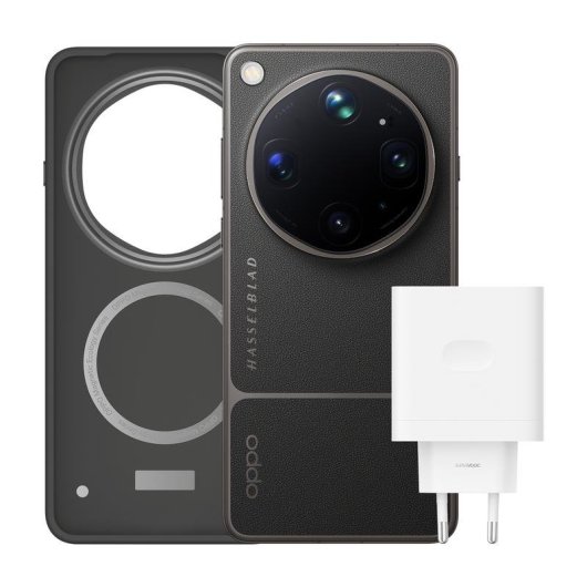 OPPO Find X9 Ultra 5G 12GB 512GB 6.82" Negro + Cargador 100W + Funda