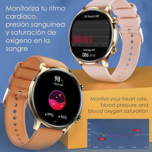 Dam Electronics QS40 Bluetooth 1,39'' TFT Nero IP67 Pulsossimetro SpO2