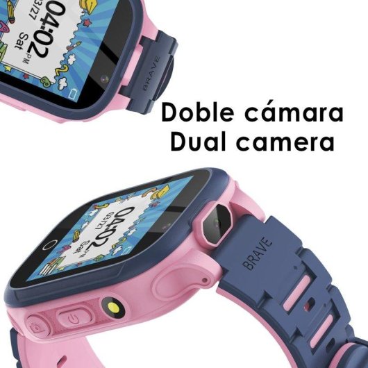 Dam Electronics S23 Gaming Watch Bluetooth 1,54" Táctil Metal Termoplástico Negro Infantil