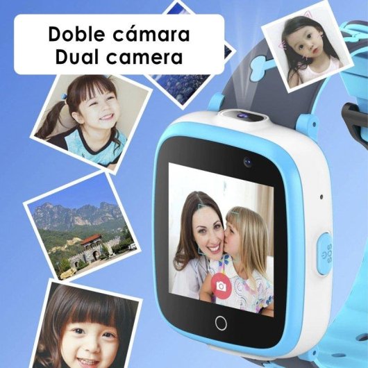Dam Electronics Smartwatch S6 Game Doppia Fotocamera Chiamate SOS Slot SIM 1,54"