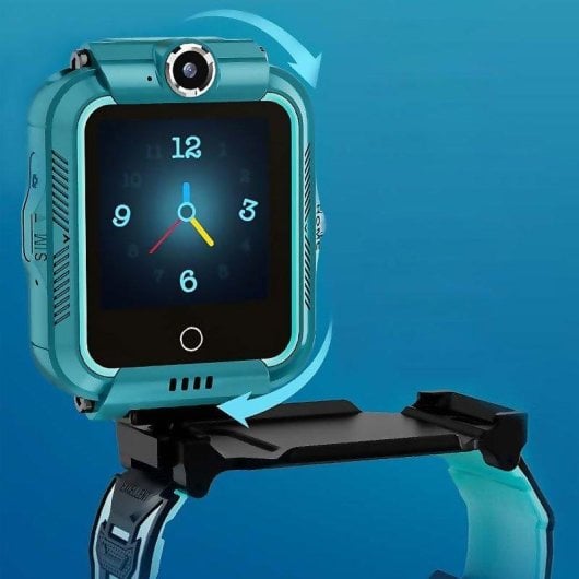 Dam Electronics Smartwatch T17c GPS WiFi LBS Ecrã Giratório 1,4 Polegadas 360°