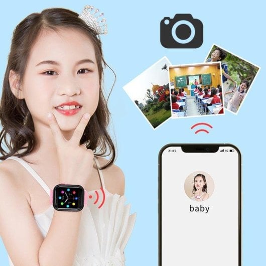 Dam Electronics Smartwatch T17c GPS WiFi LBS Ecrã Giratório 1,4 Polegadas 360°