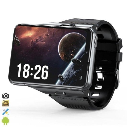 Dam Electronics Smartwatch Phone S999 4G GPS 2,88'' Android 9.0 Quad Core Nero 4GB 64GB