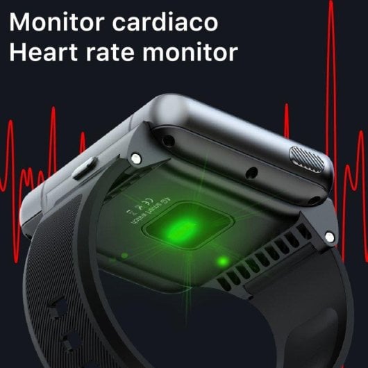 Dam Electronics Smartwatch Phone S999 4G GPS 2,88'' Android 9.0 Quad Core Nero 4GB 64GB