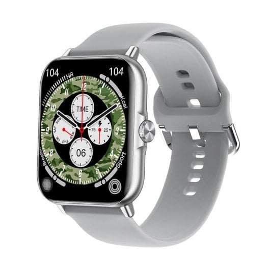 Dam Electronics A01 Bluetooth 40mm Pantalla Táctil Gris Silicona IP68 SpO2 Pulsómetro