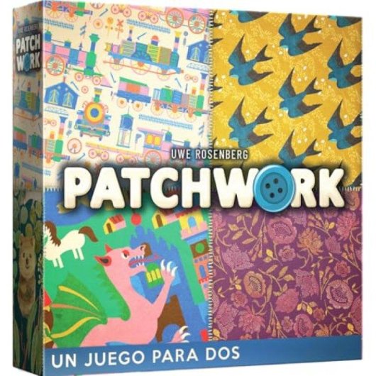 Asmodee Patchwork Juego de Mesa de Estrategia y Puzzle 2 Jugadores Español