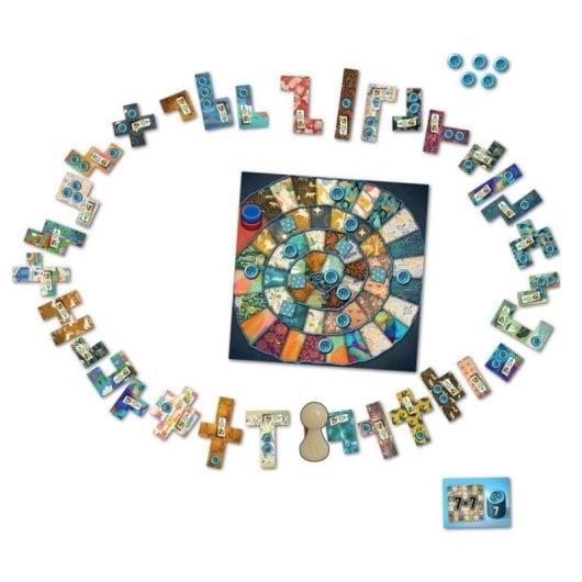 Asmodee Patchwork Juego de Mesa de Estrategia y Puzzle 2 Jugadores Español