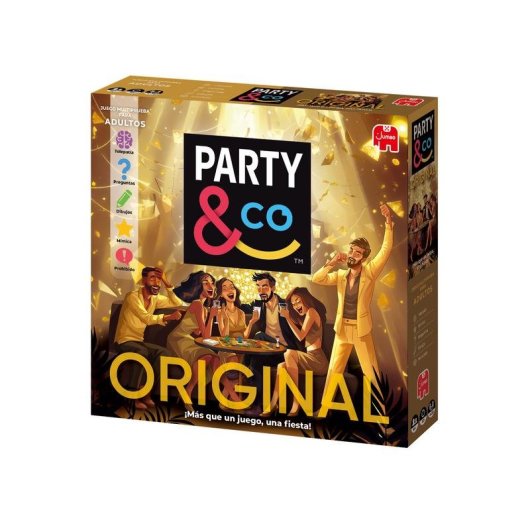 Party & Co. Original Juego de Mesa para Adultos Multiprueba +14 Años