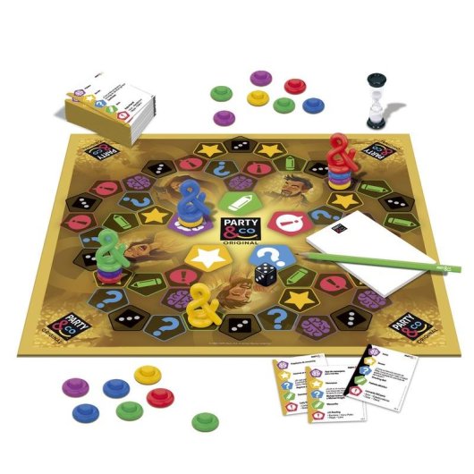 Party & Co. Original Juego de Mesa para Adultos Multiprueba +14 Años