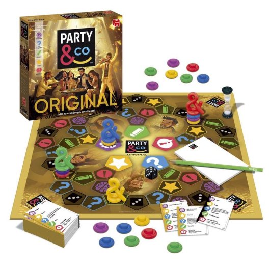Party & Co. Original Juego de Mesa para Adultos Multiprueba +14 Años