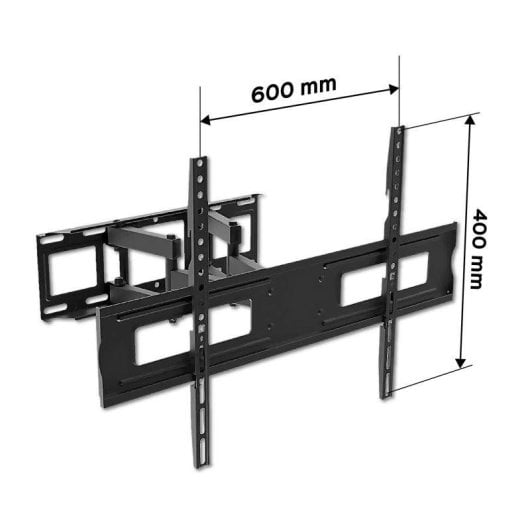 UNYKAch UK1295 Soporte TV Pared Doble Brazo 37 a 75" VESA 100x100 a 600x400 Máx 45Kg