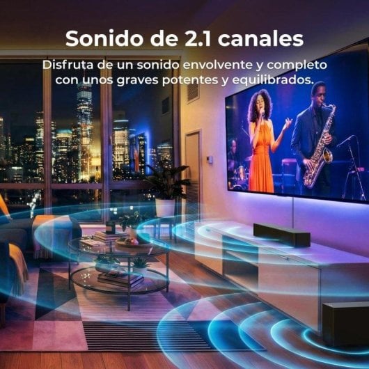 Soundbar Ultimea Poseidon R3t 2.1 240W Bluetooth Kabelloser Subwoofer