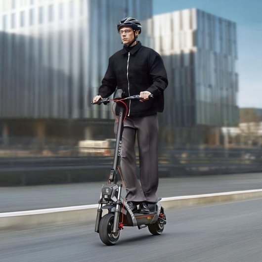 Patinete électrique NAVEE NT5 Max 500W Autonomie 85km Roues 10,5" Freins Disque Noir Gris Rouge