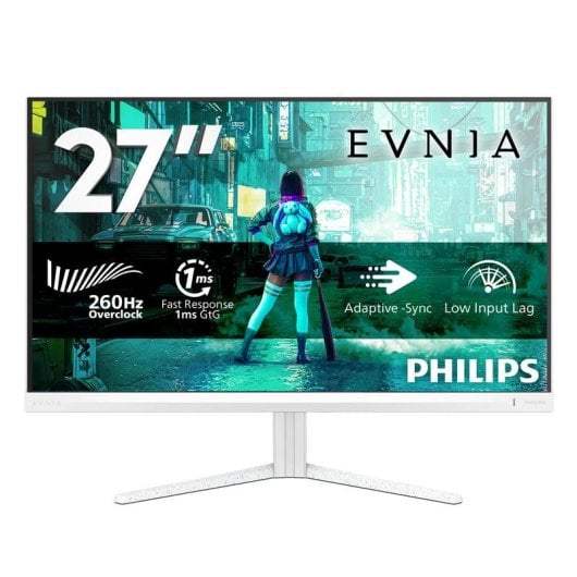 Monitor PC Philips 27M2N3201PL 27" Full HD 260Hz Fast IPS HDR10 Bianco 1ms