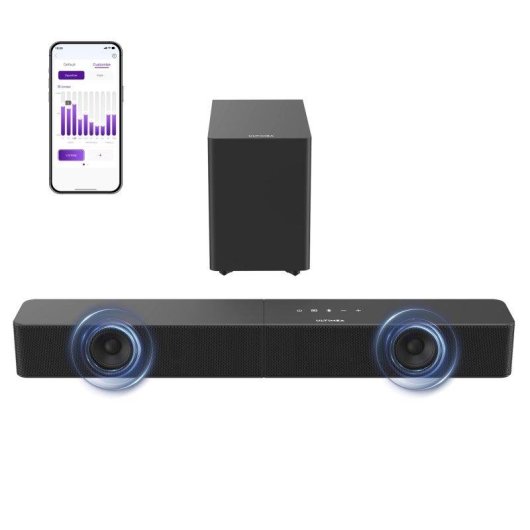 Barra Audio Ultimea Poseidon R3t 2.1 120W Bluetooth HDMI Ottico