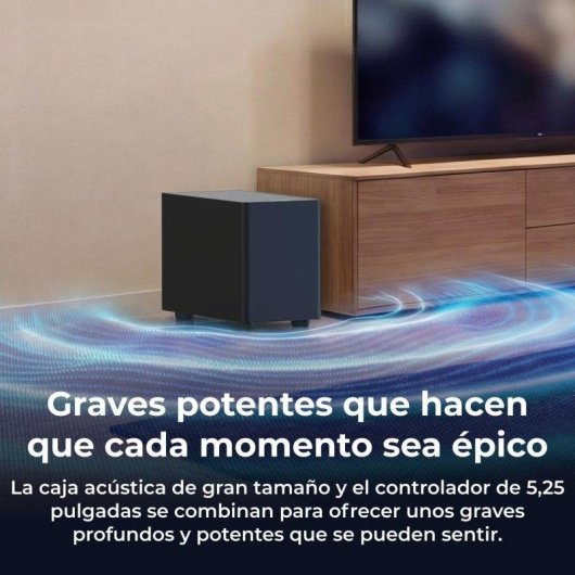 Barra Audio Ultimea Poseidon R3t 2.1 120W Bluetooth HDMI Ottico