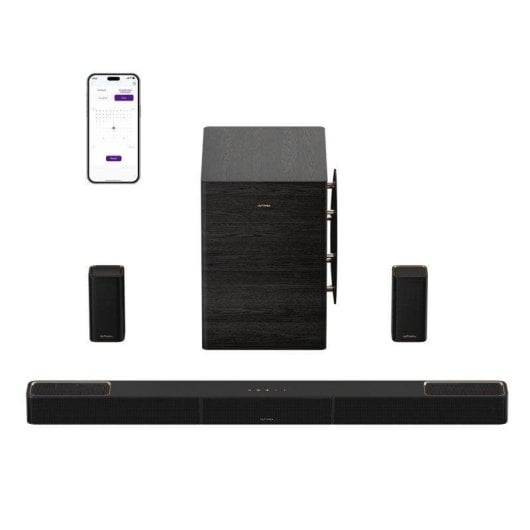 Barra di Suono Ultimea Skywave X70 7.1.4 980W Bluetooth 5.4 Dolby Atmos