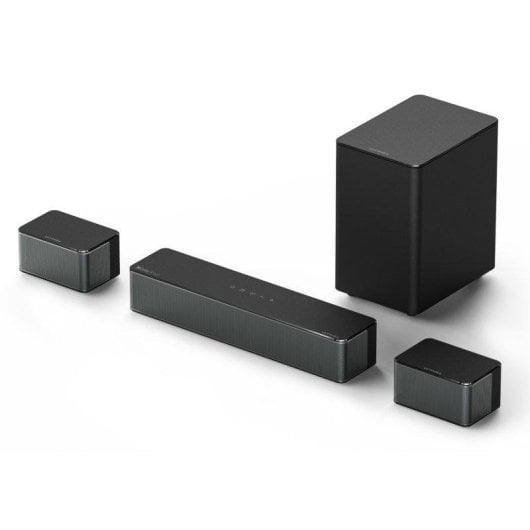 Barra de Sonido Ultimea Poseidon M4T 5.1 600W Bluetooth HDMI-eARC Dolby Atmos Noire