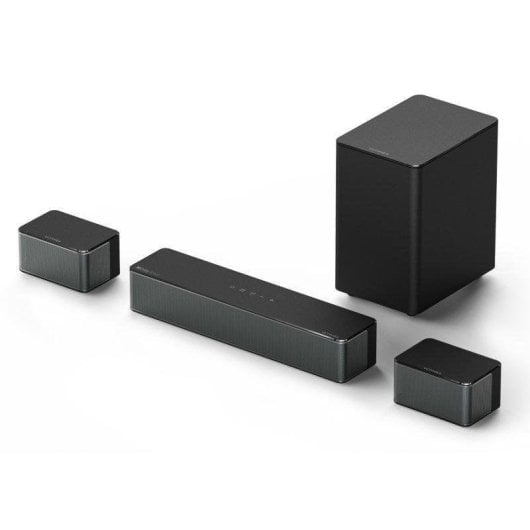 Barra de Sonido Ultimea Poseidon M4T 5.1 600W Bluetooth HDMI-eARC Dolby Atmos Noire