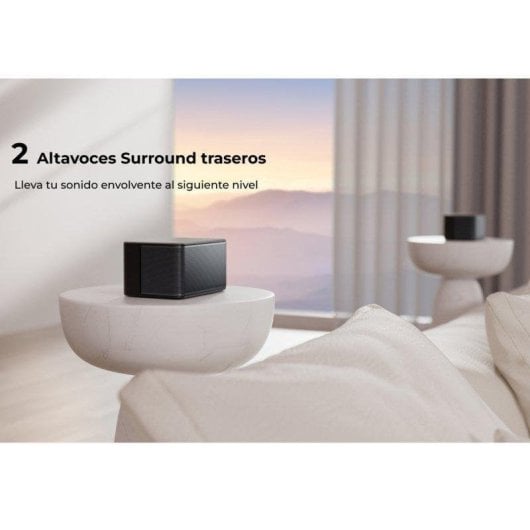 Barra de Sonido Ultimea Poseidon M4T 5.1 600W Bluetooth HDMI-eARC Dolby Atmos Noire