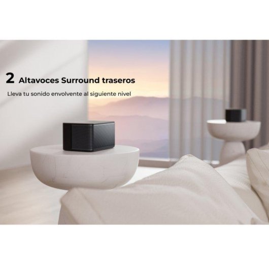 Barre de Son Ultimea Poseidon D60 5.1 Dolby Atmos Contrôle App Subwoofer