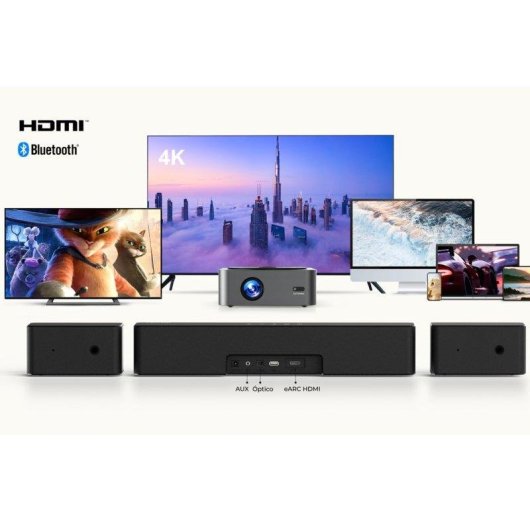 Barre de Son Ultimea Poseidon D60 5.1 Dolby Atmos Contrôle App Subwoofer