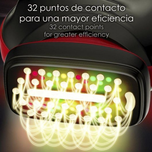 Instrumento de belleza facial Dam Electronics con EMS y 32 cabezales