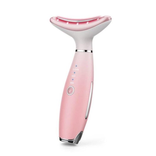 Masajeador Ultrasónico Dam Electronics con Luz LED, Calor y EMS para Cara y Cuello