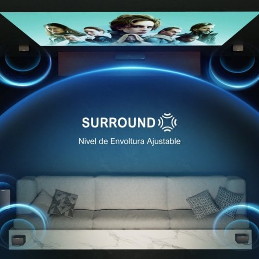 Barre de Son Surround Ultimea Poseidon D70 7.1 6.5" Subwoofer Bluetooth