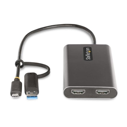 Adaptador USB-C para Duplo HDMI StarTech 4K 60Hz PD 100W
