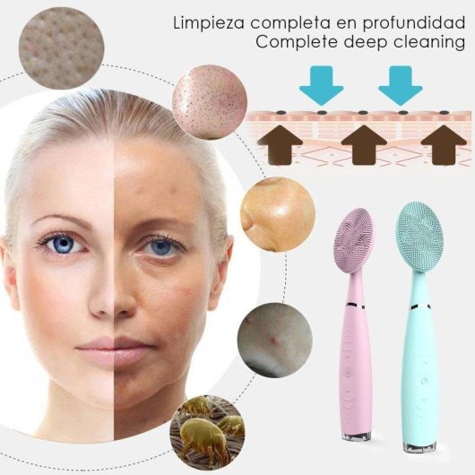 Cepillo Facial Dam Electronics Vibración Profunda Batería Recargable