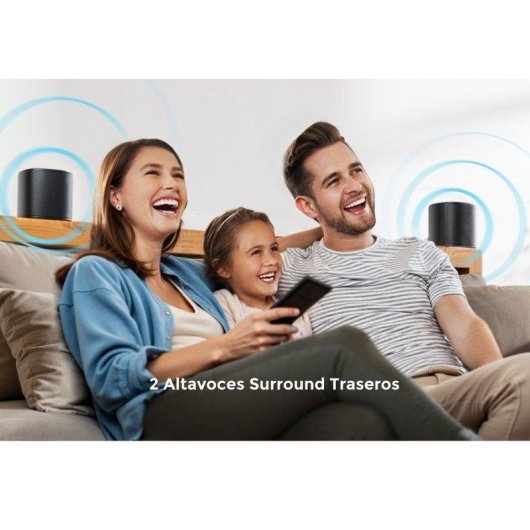 Barra Audio Ultimea Aura A60 7.1 4″ Subwoofer Bluetooth 5.3 App Dolby Atmos