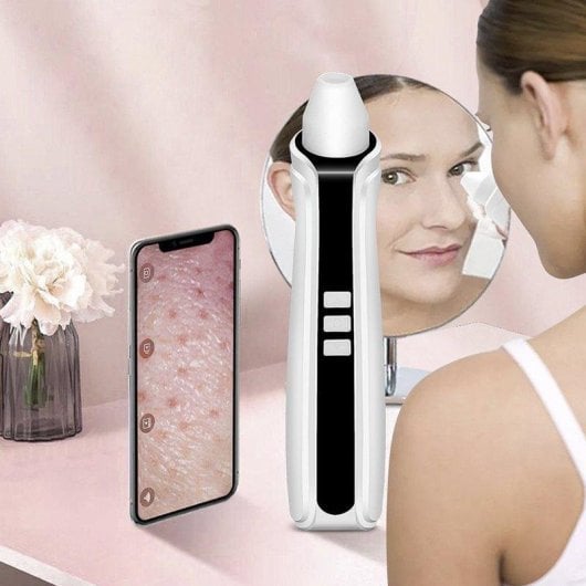 Dispositivo de limpieza facial Dam Electronics Ajustable 3 Niveles Gran Potencia de Succión