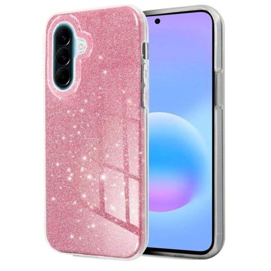 Carcasa COOL para Samsung Galaxy A57 5G Glitter Rosa